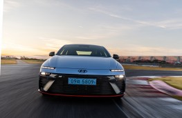 Hyundai Ioniq 6 N, 2026, nose